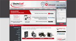 Desktop Screenshot of electrocraft.com